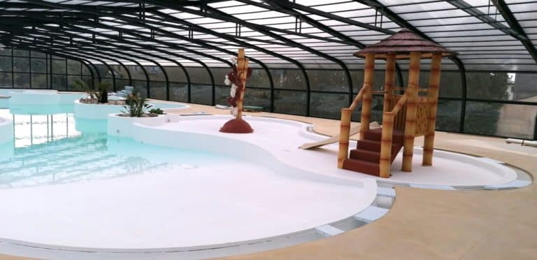 Construction de piscine Camping Concarneau 29 - Quimper Brest