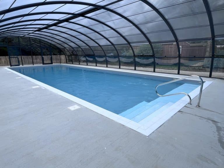 Construction de piscine Camping Saint Julien de Concelle 44 - Quimper Brest