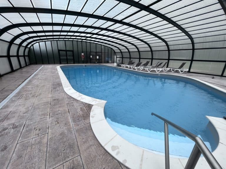 Renovation etancheite liner 150 100eme Camping Ploemel 56 - Quimper Brest